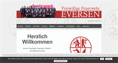 Desktop Screenshot of feuerwehreversen.de